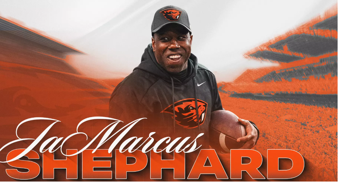 Oregon State names JaMarcus Shephard as new head football coach