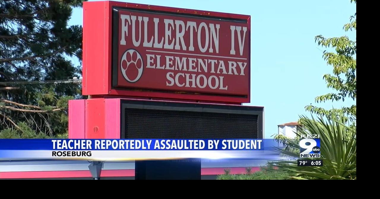 Teacher allegedly assaulted by student at Roseburg elementary school