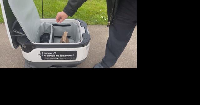 OSU robot food delivery service providing more jobs for students - Vimarsana News