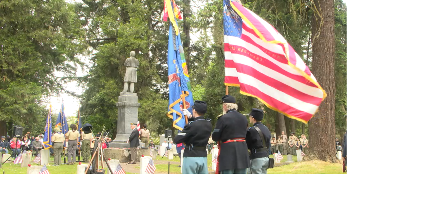 Lane County honors fallen troops at Memorial Day ceremonies | Local ...