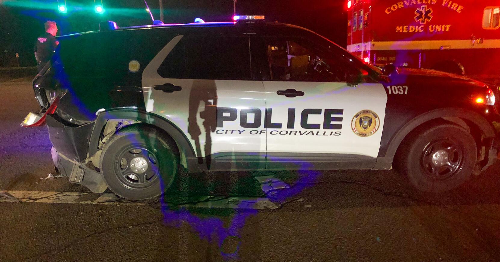 Albany woman accused of driving impaired crashes into Corvallis police patrol vehicle - Vimarsana News