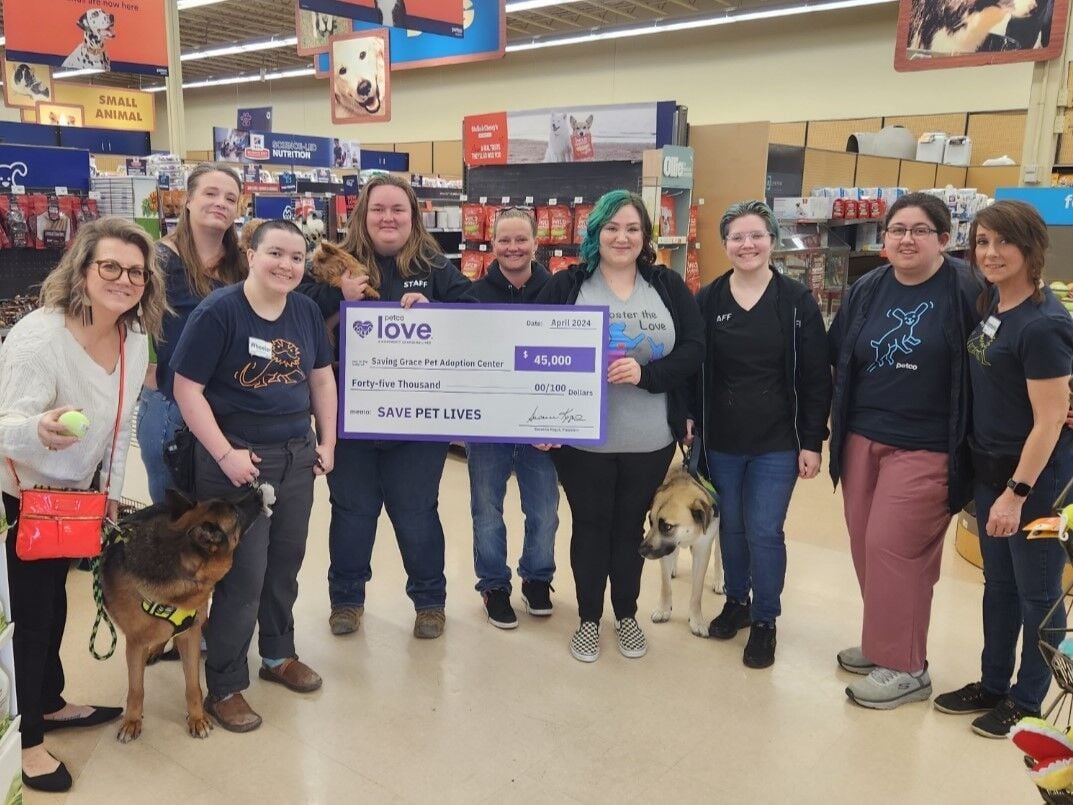 Roseburg pet adoption center receives 45 000 grant in support of