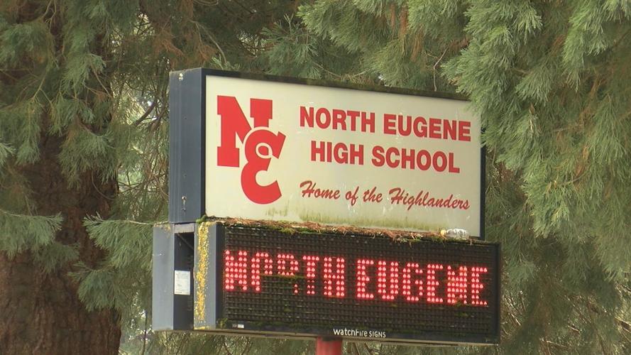 North Eugene High School Sign
