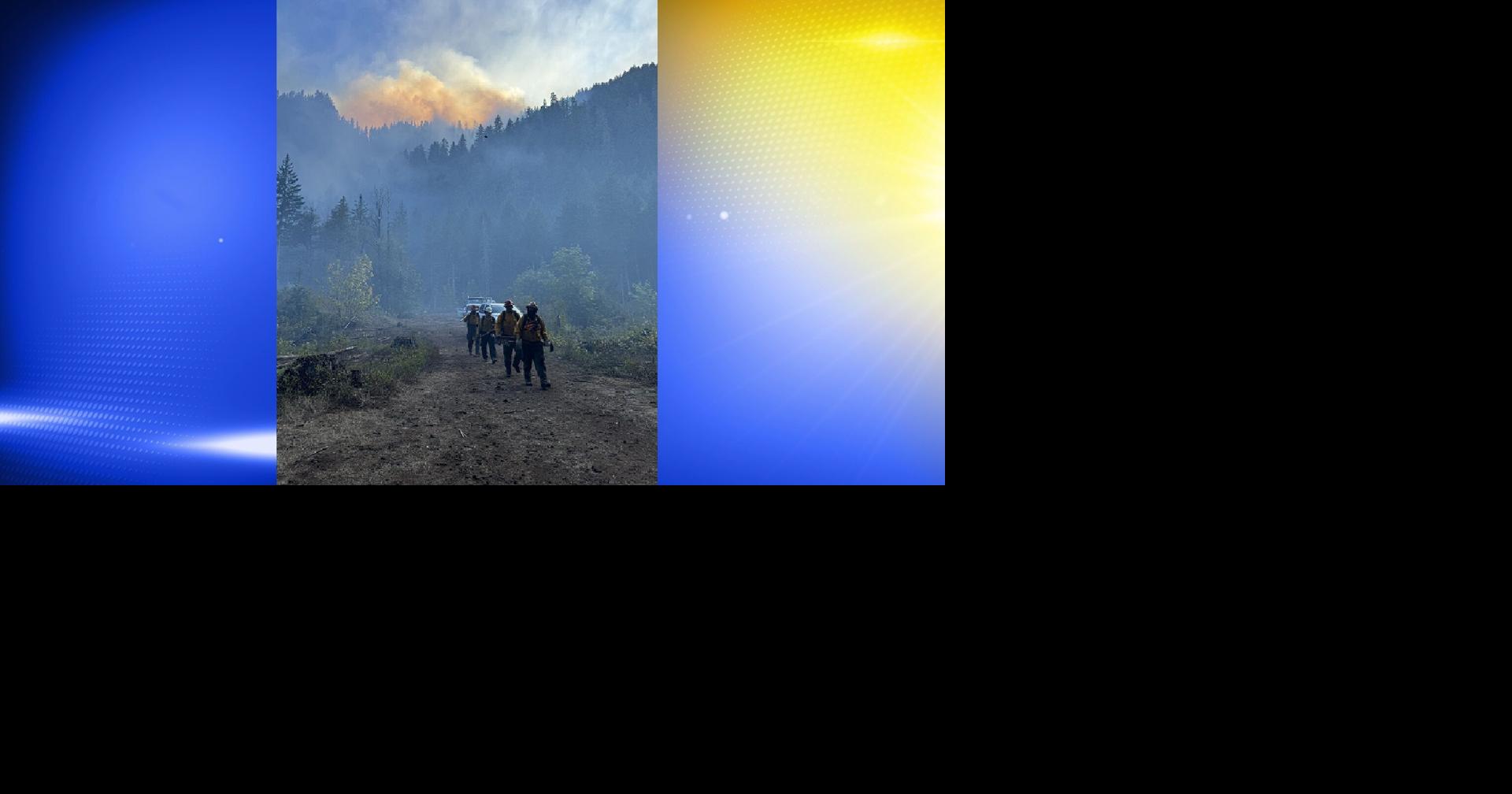 Foley Ridge Fire prompts road closures on Highway 242, evacuation ...
