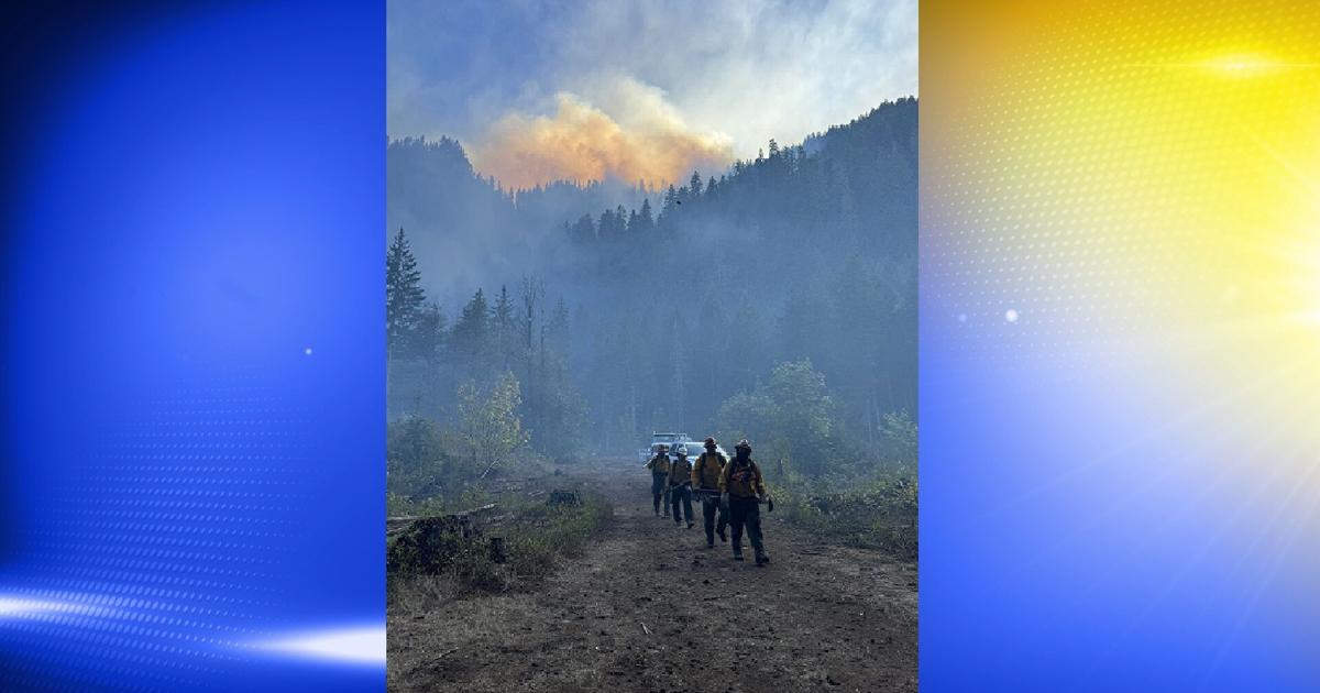 Foley Ridge Fire Map Foley Ridge Fire prompts road closures on Highway 242, evacuation ...