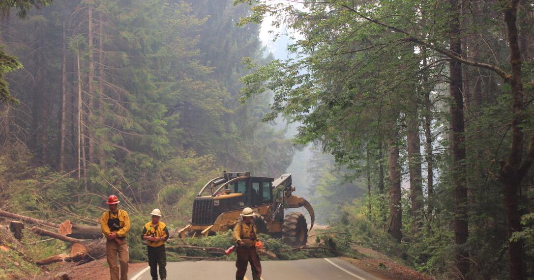 Containment efforts on Tyee Ridge Complex fires continue through Labor ...