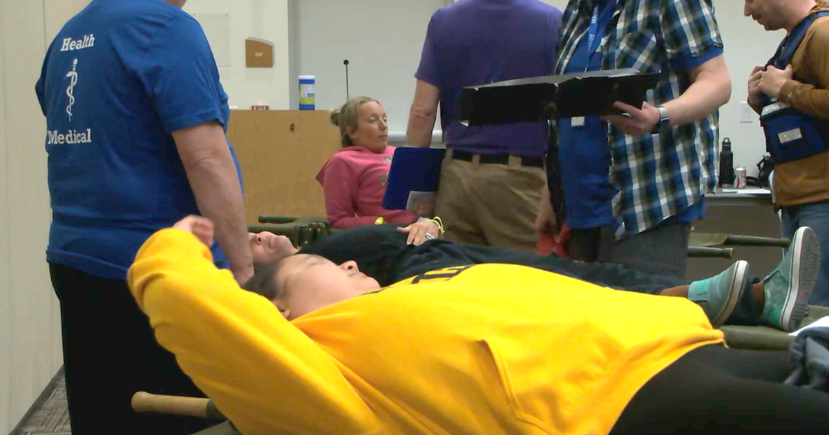 Emergency teams simulate disaster response in Newport | Local | kezi.com