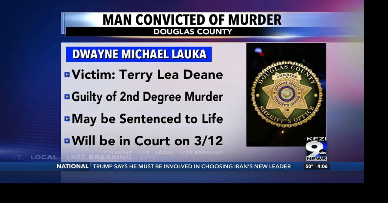 Douglas County Man Convicted of Murder | Video | kezi.com