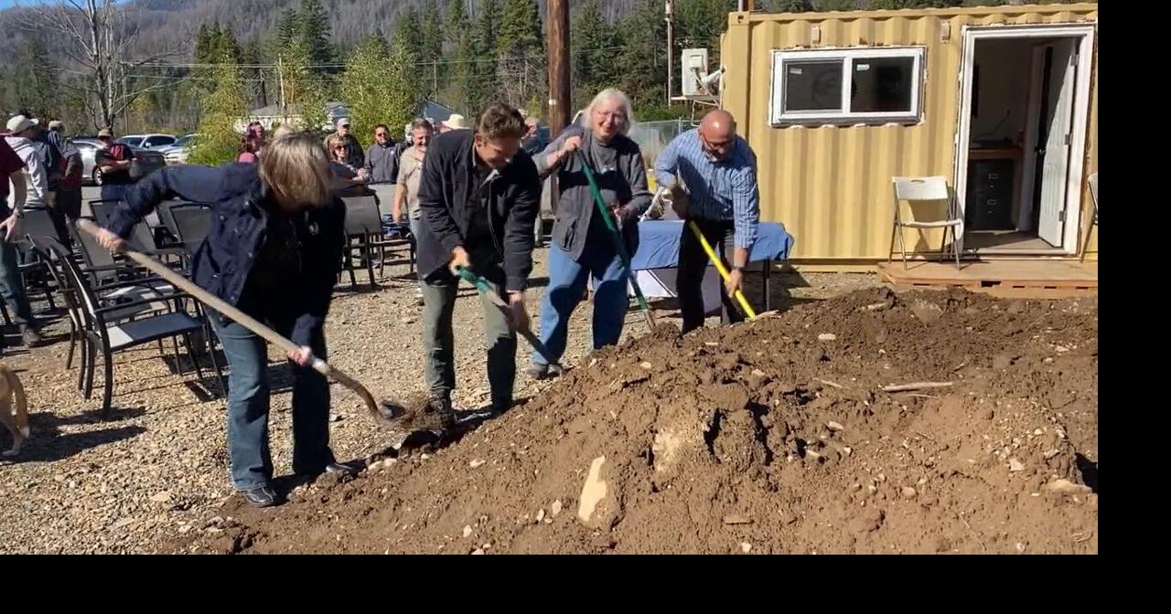 Blue River community breaks ground on new health clinic Video