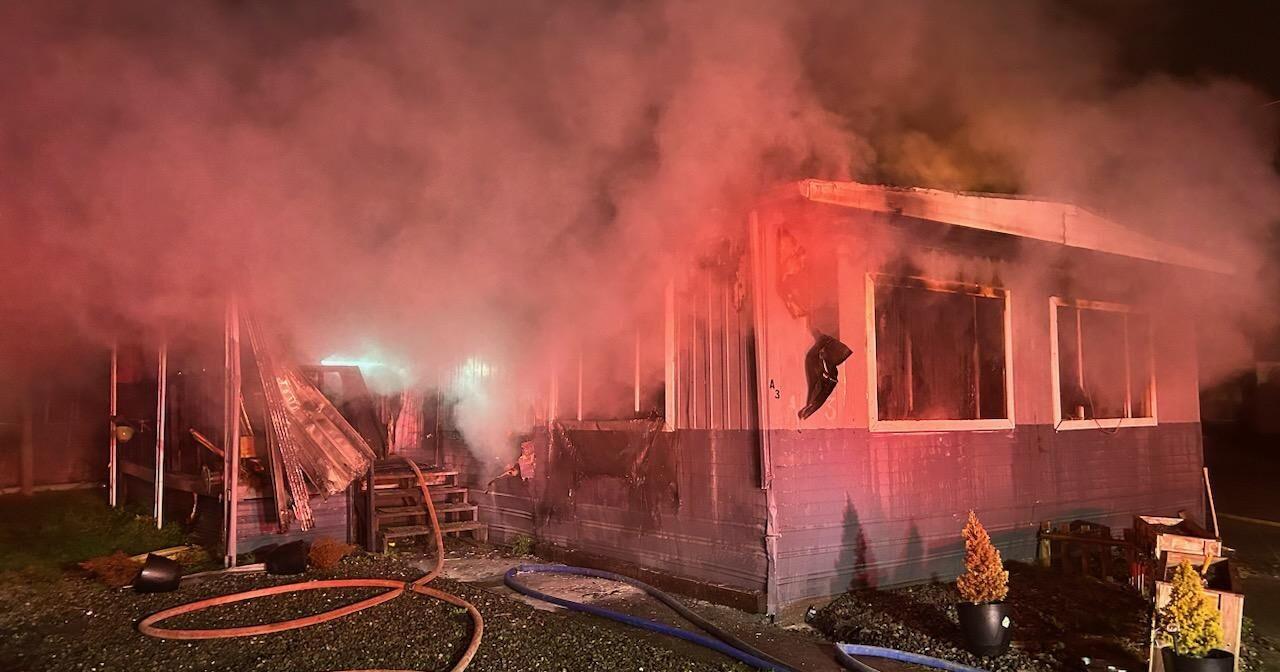 Family displaced, two dogs dead after residential structure fire; space heater a possible cause