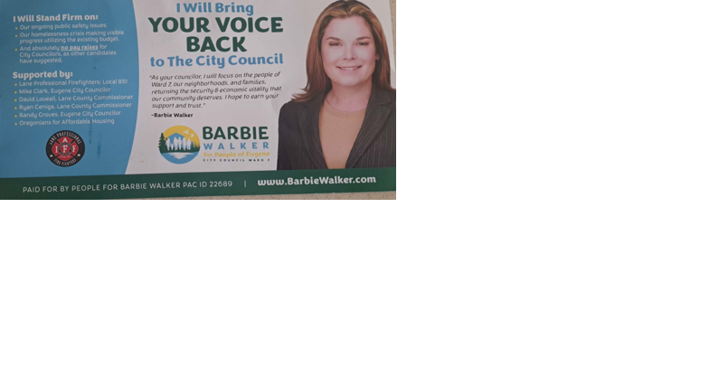 Eugene City Council race sees controversy days before election - Vimarsana News