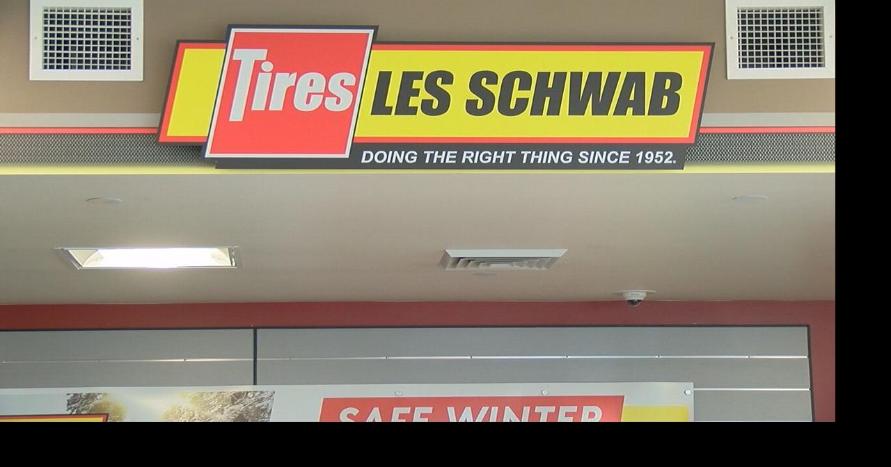 Les Schwab Tires in Springfield busy as they prepare vehicles for the