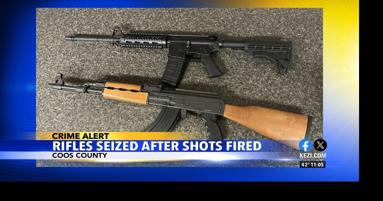 Rifles seized after shots fired south of Coos Bay | Video | kezi.com