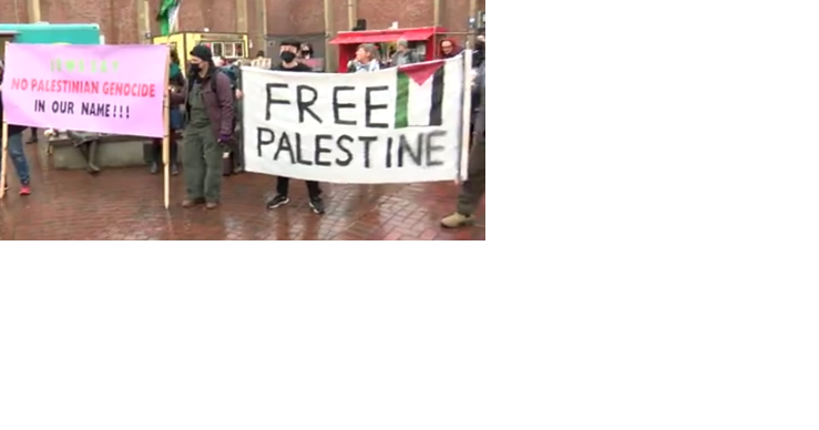 Eugene community members demonstrate at Rep. Val Hoyle's office for Israel ceasefire - Vimarsana News