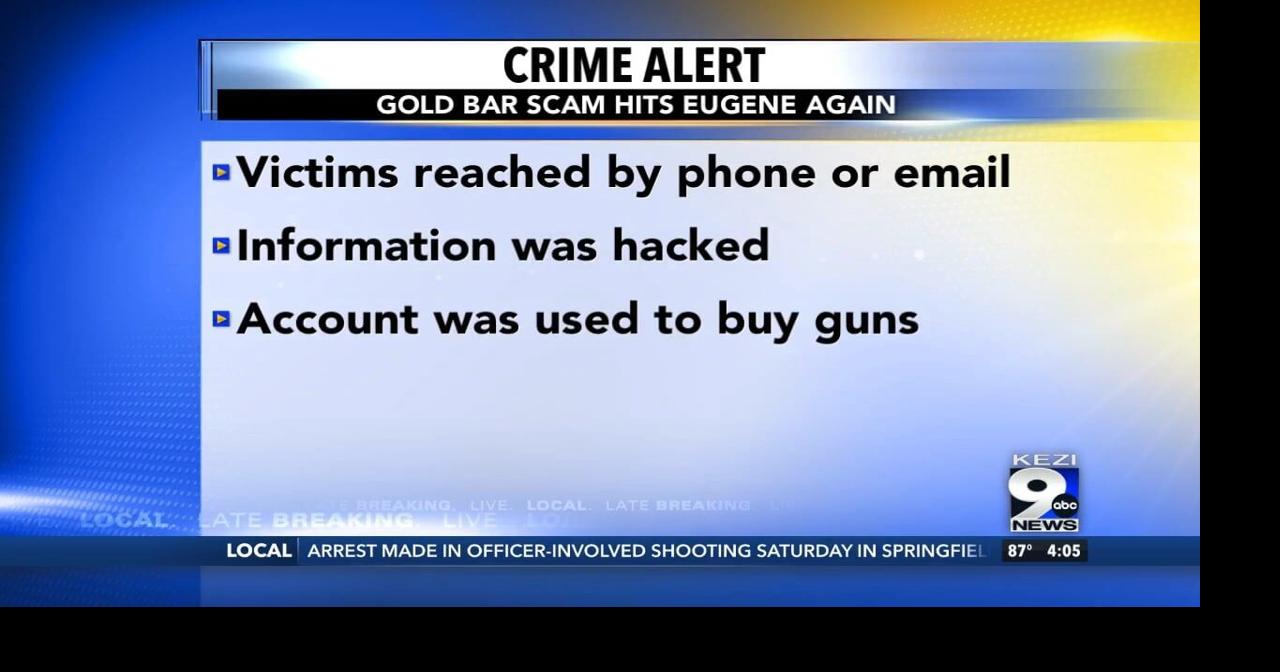Gold Bar Scam Hits Eugene Again