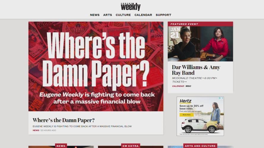Eugene Weekly lays off entire staff after alleged embezzlement | News ...