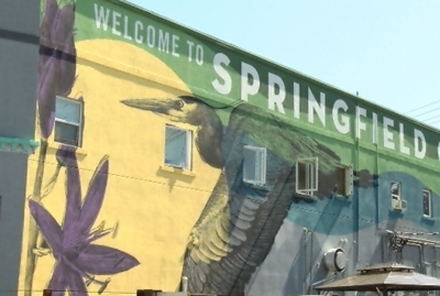 Welcome to Springfield mural