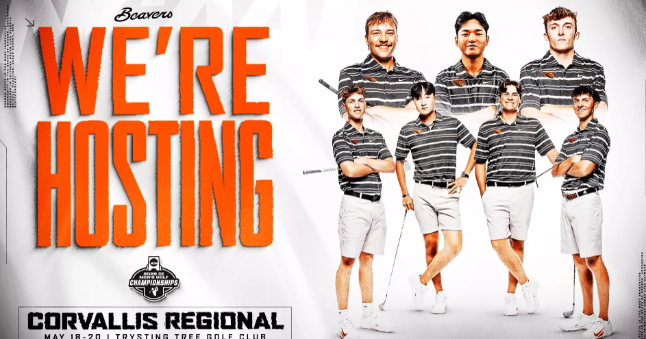 Oregon State men's golf to host NCAA regional in Corvallis