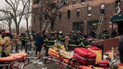 NYC mayor: This is going to be one of our worst fires in history