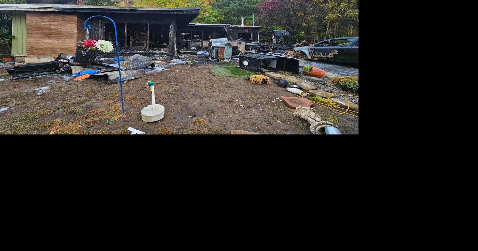 Two residents displaced following fire that severely damaged home ...