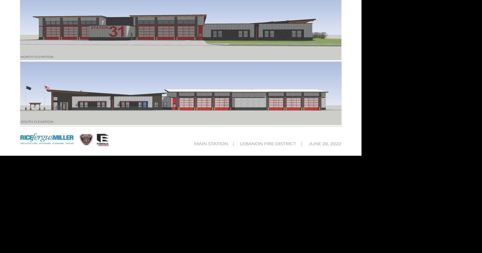 Lebanon Fire District reveals plans for new station News