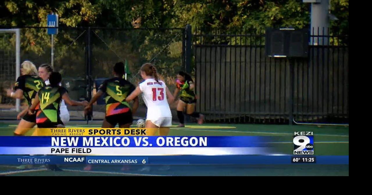 Oregon WSOC: Ducks fall in close match late to New Mexico