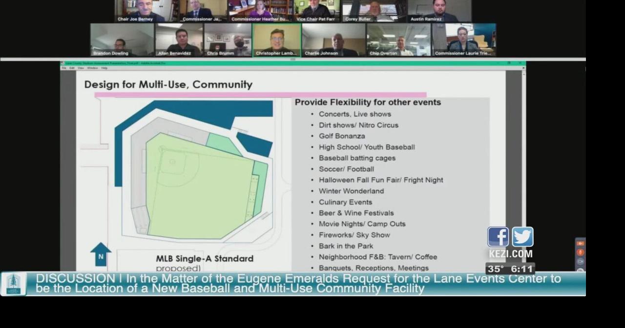 Emeralds and Lane County Move Forward at Fairgrounds