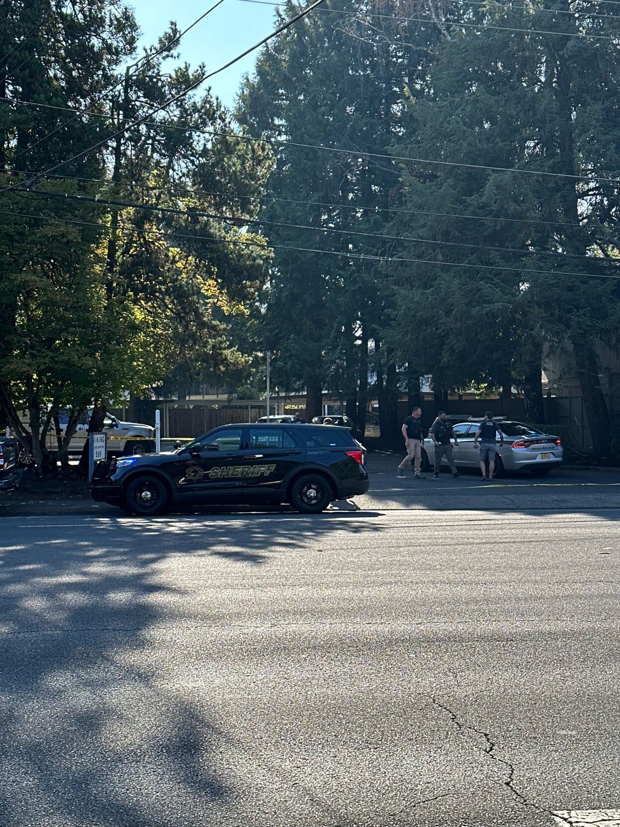 Police respond to officer involved shooting at Eugene condominium