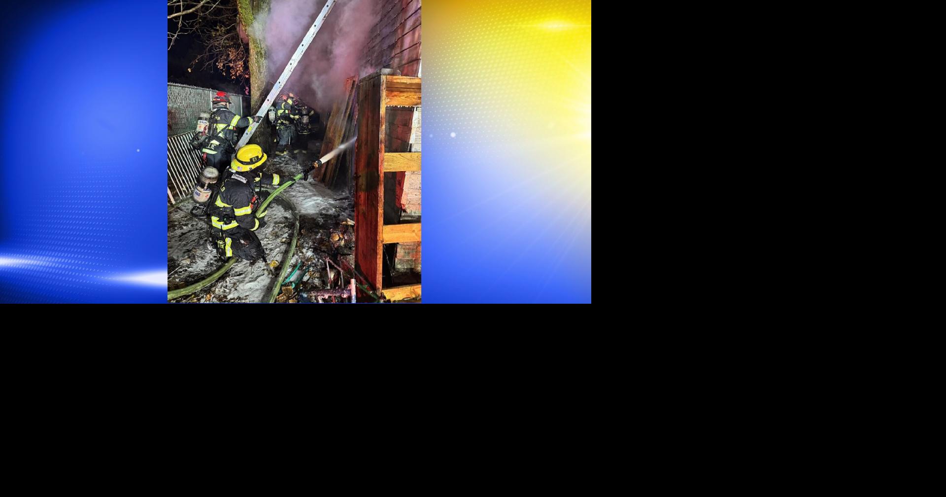 Fire crews battle early morning blaze in abandoned west Eugene home ...