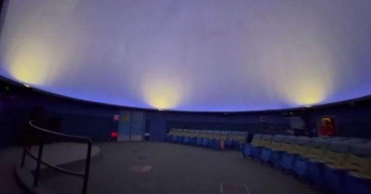 Eugene Science Center offers cosmic yoga under the dome monthly