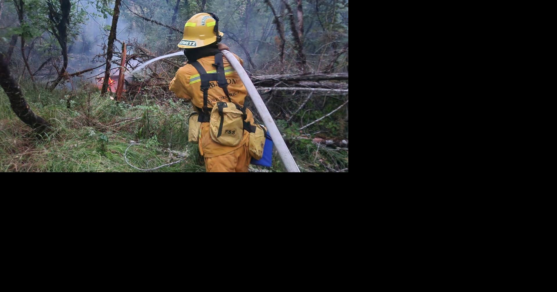 Lebanon's second brush fire in 3 days takes 21 fighters to contain