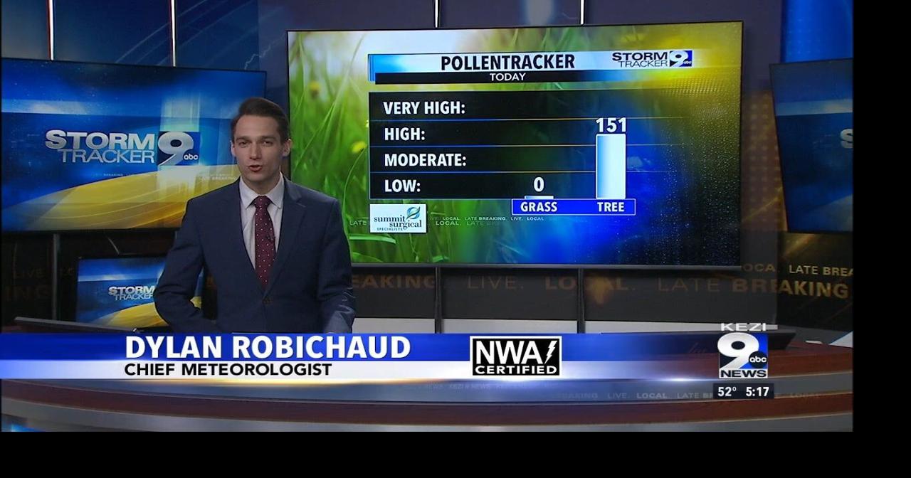 Tree pollen levels are high across Oregon Video