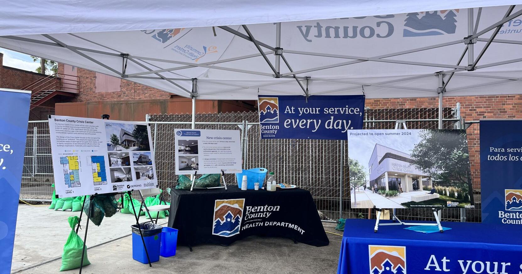 Benton County breaks ground on crisis center - Vimarsana News