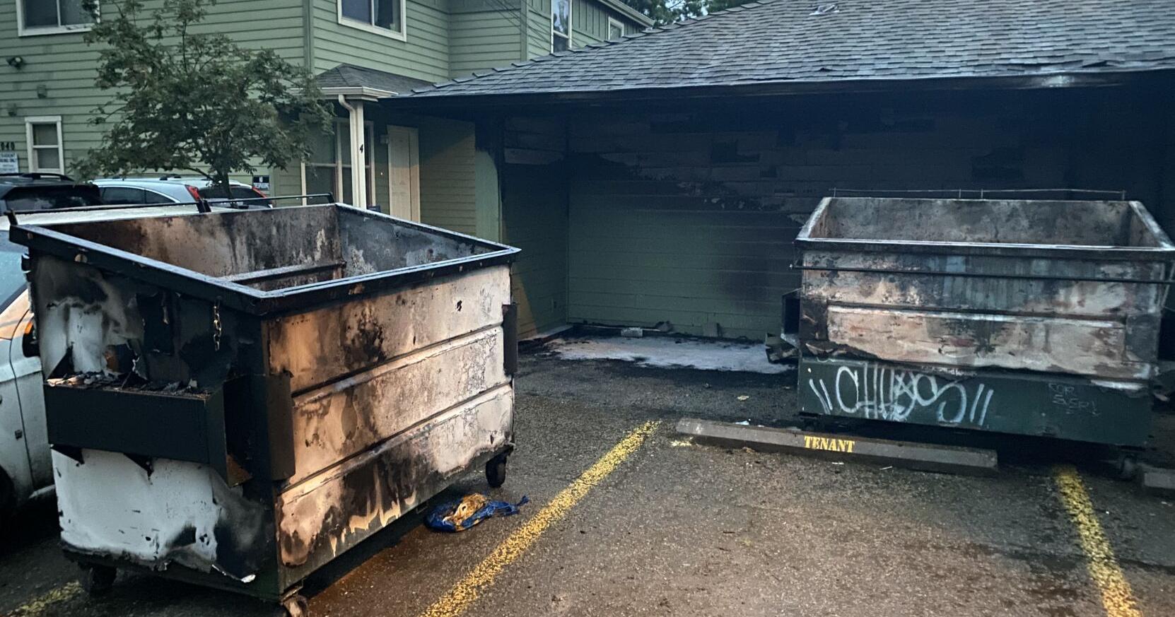 Eugene firefighters respond to early-morning gas leak, dumpster fire - Vimarsana News