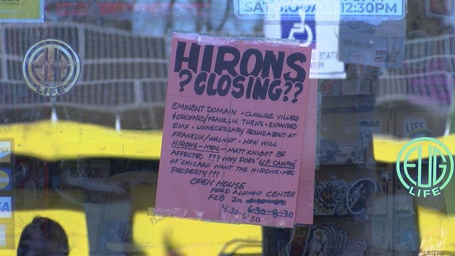 Hirons closing flyer