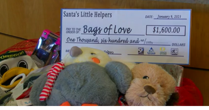 Bags of Love keeps the holidays going by donating supplies to kids