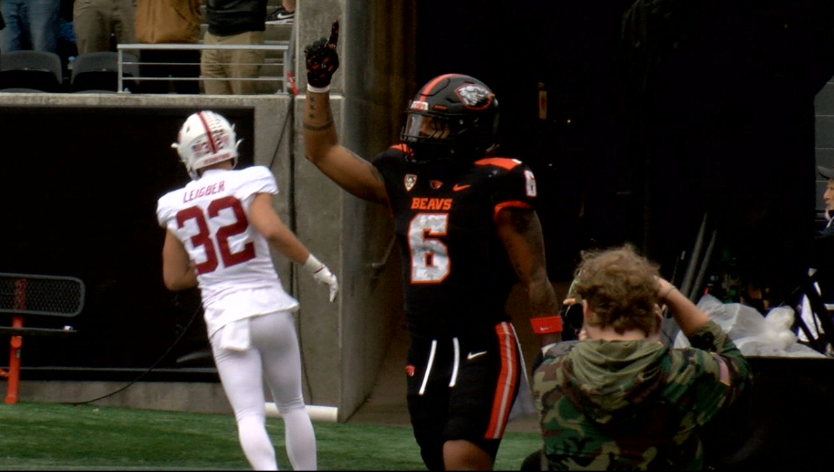 Oregon State routs Stanford 62-17 - OPB