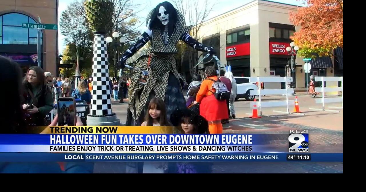 Halloween Fun Takes Over Downtown Eugene | Video | kezi.com