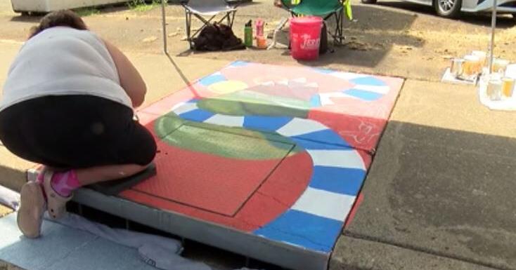Upstream Art Project artists painting new Springfield murals promoting clean water - Vimarsana News