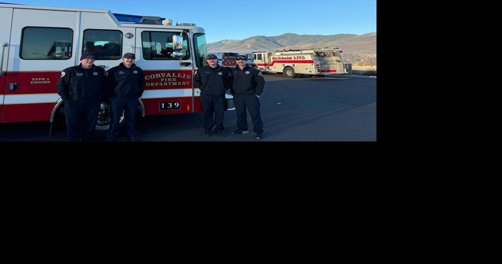 Oregon firefighters await orders as deployment in Los Angeles nears end