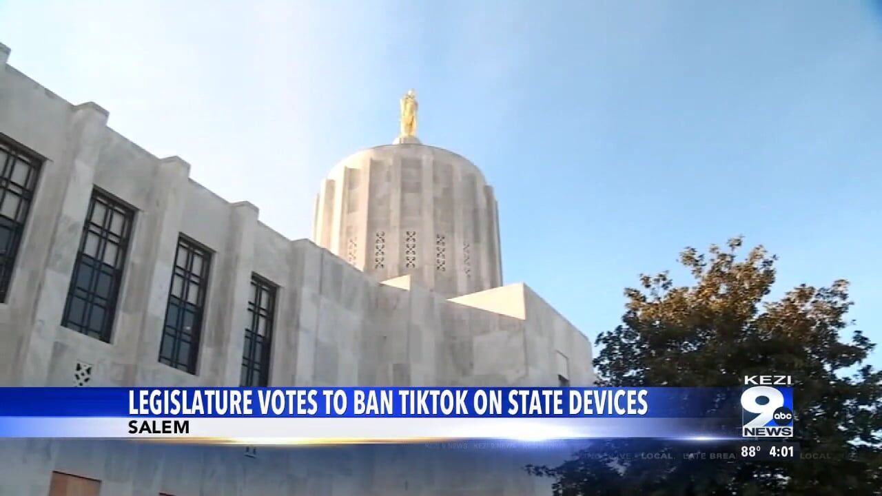 Oregon may ban TikTok on state-issued phones - OPB