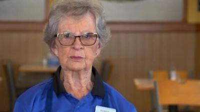 Woman unretires to help hometown restaurant stay open