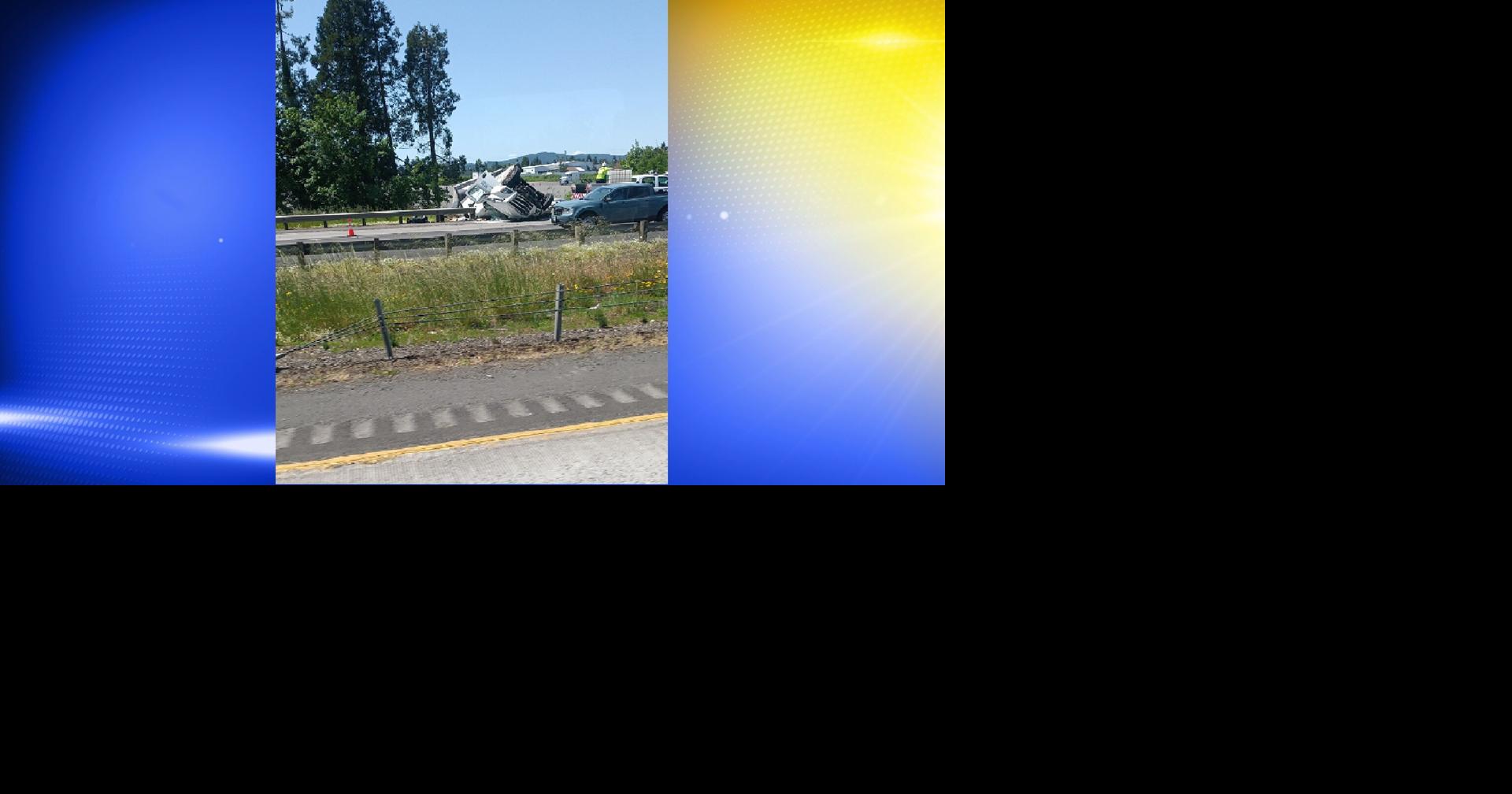 Two-vehicle crash snarls southbound traffic on Interstate 5 near ...