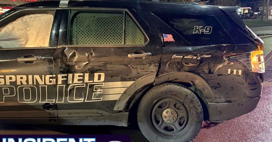 Springfield man arrested after allegedly crashing into police patrol ...