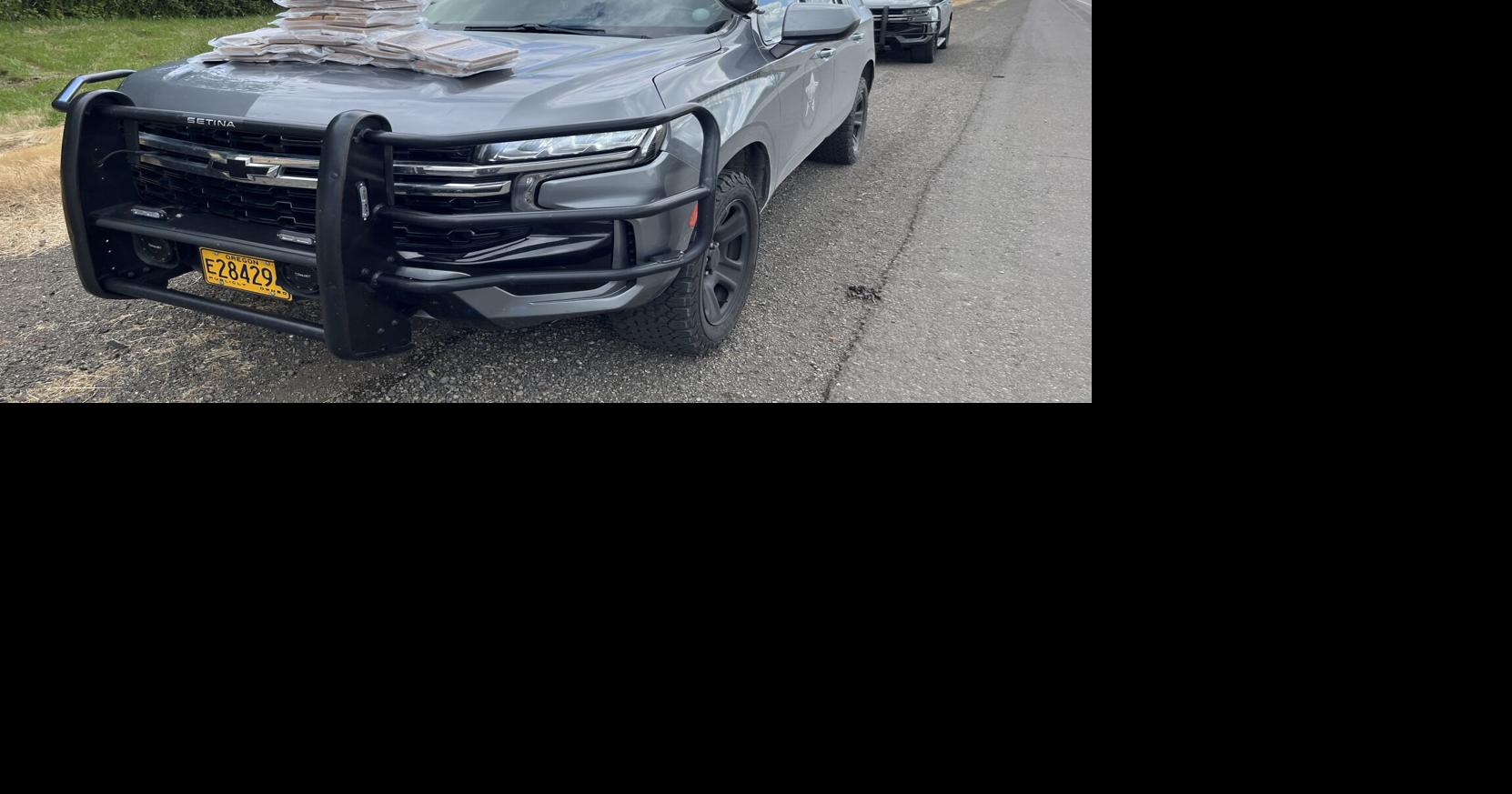 Oregon State Police seize 60 pounds of fentanyl during traffic stop on I-5