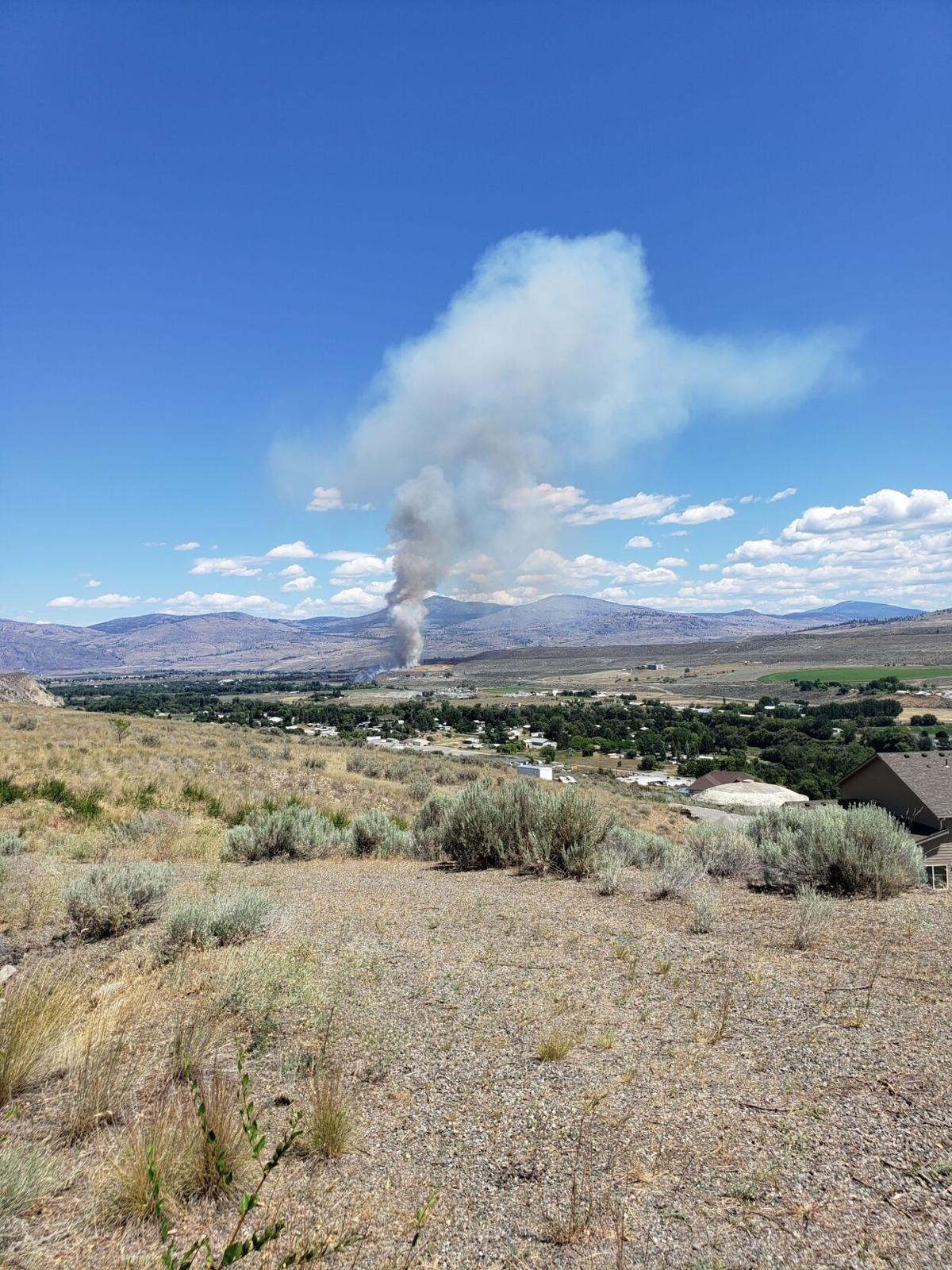 Rodeo Trail Fire burning near Omak contained Top Story
