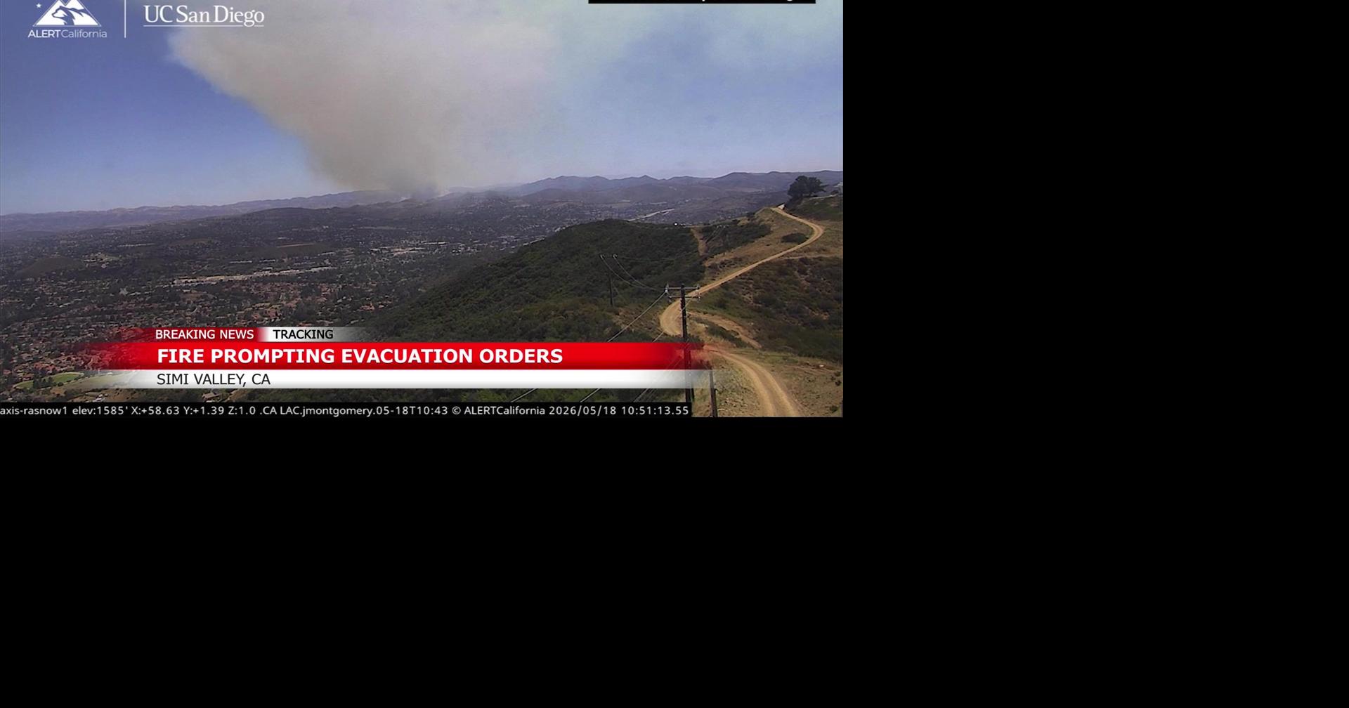Simi Valley Sandy fire prompts evacuation orders and warnings ...