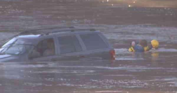 FIRST ON KHQ: Woman Driving SUV Goes Airborne & Crashes Into Latah ...