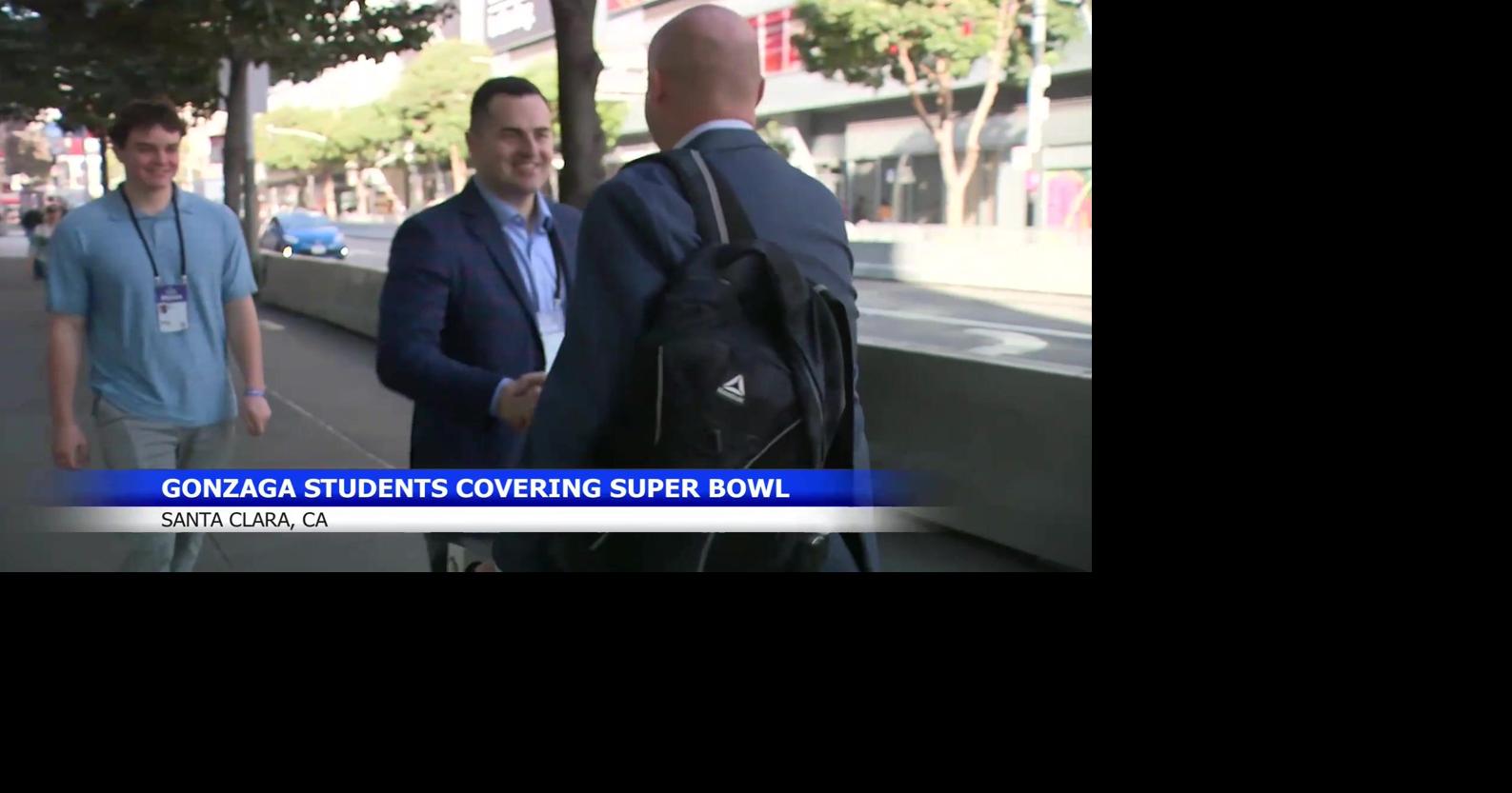 Gonzaga students covering Super Bowl with former SWX sports anchor