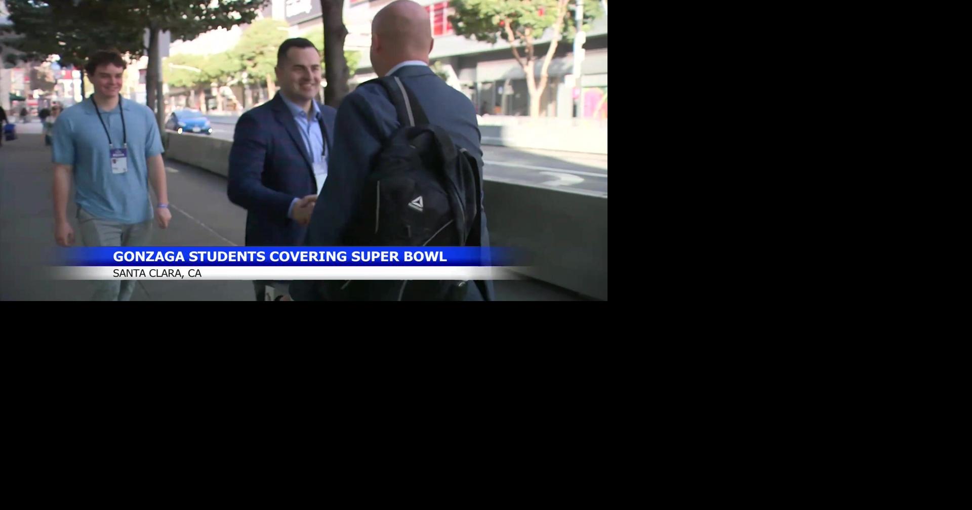 Gonzaga students cover Super Bowl with former SWX broadcaster in San Francisco